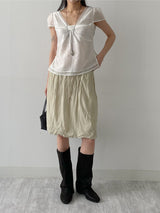 Tutti V-neck Layered Blouse
