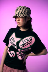 Roll-Up Pin Tuck Tee