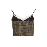 Tavi Classic Check Crop Top