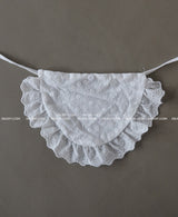 Punching lace pocket layered strap belt