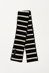 Stripe Winter Muffler (Black)