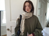 Bell half-neck peach field jacket (4color)