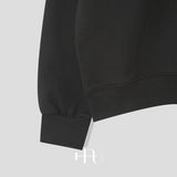 [HFORUS MADE]レイヤーショルダースウェットシャツ イン グレー