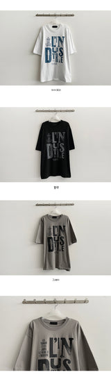 Dust over fit Short-sleeved T-shirt