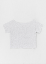 [MADE] チャプレイレタリングオフショルダー半袖Tシャツ