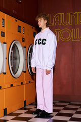 CCC グリーンパッチスウェット／ホワイト [Unisex]