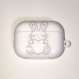 [MADE] twinkle twinkle airpods case (white rabbit)