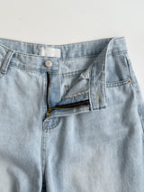516 Washed Wide Denim Pants