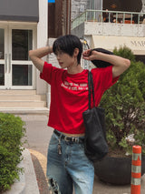 ポイトレタリング半袖Tシャツ