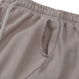 Side surfboard damage washing sweat pants (ash grey)