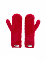 FLUFFY ANGORA GLOVES