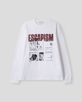 エスカングラフィックロングスリーブTシャツ