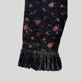 JACQUARD FRINGE TOP