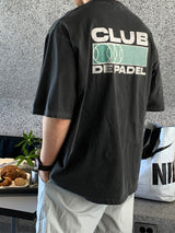 Look Graffiti Pigment Club Graphic Oversized Short Sleeve T-Shirt