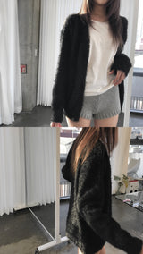 MOHAIR CARDIGAN