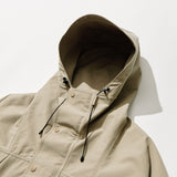 3 Layer Hard Shell Long-Jacket - BEIGE