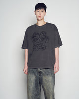 26SS ダンシングデュオピグメント半袖Tシャツ