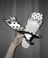 ribbon dot mule (2colors)