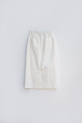 H banding skirt (Ivory)
