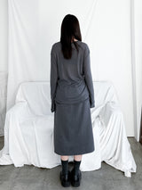 WRAP BUTTON LONGSLEEVE