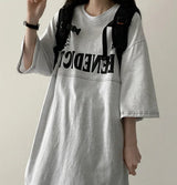 Dict Stitch Boxy Fit Short Sleeve Tee