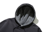 Swirl Logo Fleece Hoodie (CHARCOAL)
