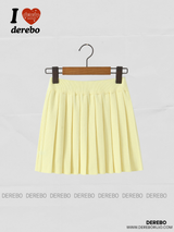 Elise Knitwear Pleats Skirt Cardigan Two-Piece