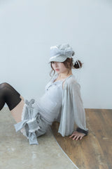 big ribbon pants(gray)
