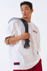 コアスモールロゴジャイアントフィットショートスリーブ White
