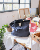 Pinstripe Shopper bag Indigo