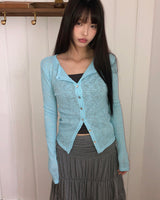 Endor Slim Sheer Knit Cardigan