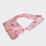 teeny flower frill bag pink
