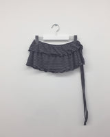 [SET]Vibe Nashi + Frill Wrap Skirt (3color)