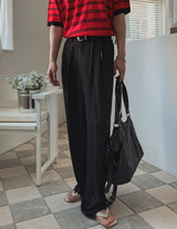 Summer Ice Half Banding Slacks