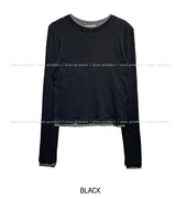 Slow layered warmer long sleeves