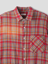 Rookie washing checked shirts 2color