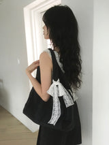 Nylon shoulder big bag