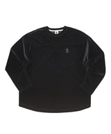 ドロップショルダーベルベットTシャツ