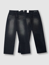 Spoken Wide Black Denim Pants (S, M, L, XL, 2XL)