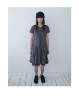  Buttonette french dress (Charcoal)