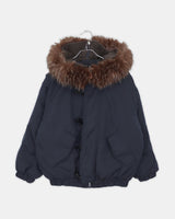 Coron Toggle Balloon Overfit Faux-Fur Hood Zip-Up Padding