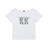 KKクラックワンショルダーTシャツ (SSDKNK-107)