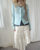 MELLOW BEAN V-NECK CARDIGAN