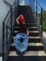 HOLDS Crimson PK Short-Sleeve Polo Shirt 3C
