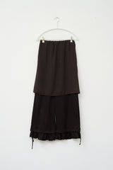 (W) Bubu Dot Skirt Pants