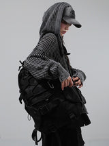 (UNISEX) カラビナストリングバックパック