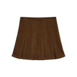 CUDDLE CORDUROY PLEATS SKIRT