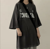 Dict Stitch Boxy Fit Short Sleeve Tee