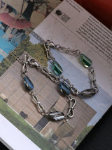 ASCLO Crystal Chain Bracelet (2color)