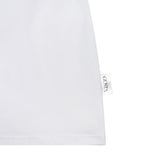 [GUSTA MADE] アンバランスストラップシャーリングトップ (WHITE)